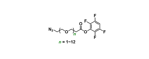 Azido-PEGn-TFP ester